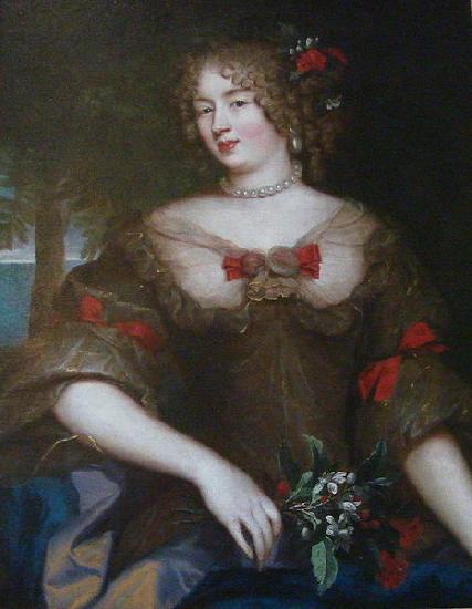 Pierre Mignard Portrait of Francoise Marguerite de Sevigne oil painting image